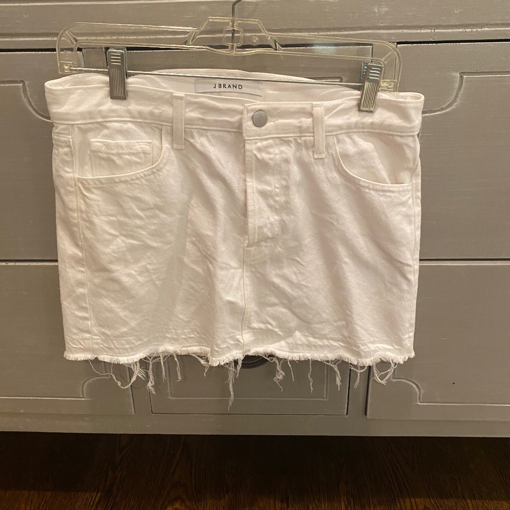J brand mini skirt